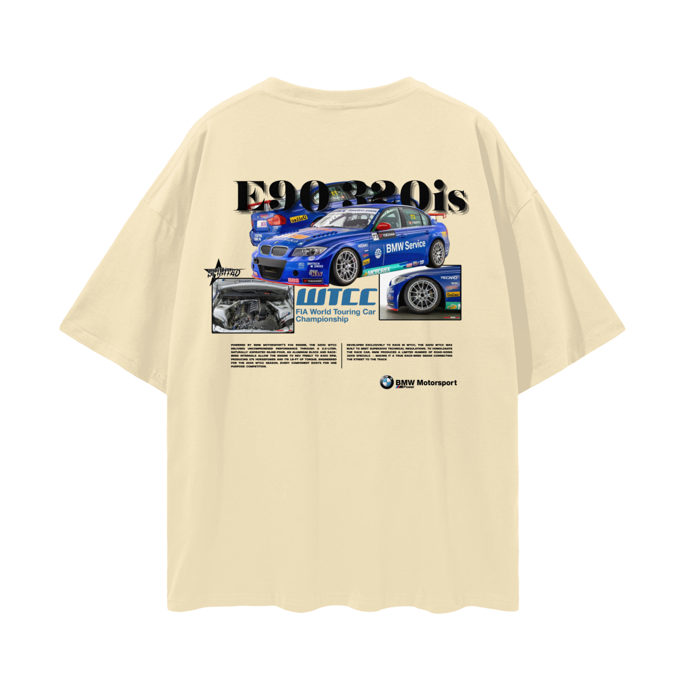 WTCC E90 320is Drop Shoulder T-Shirt
