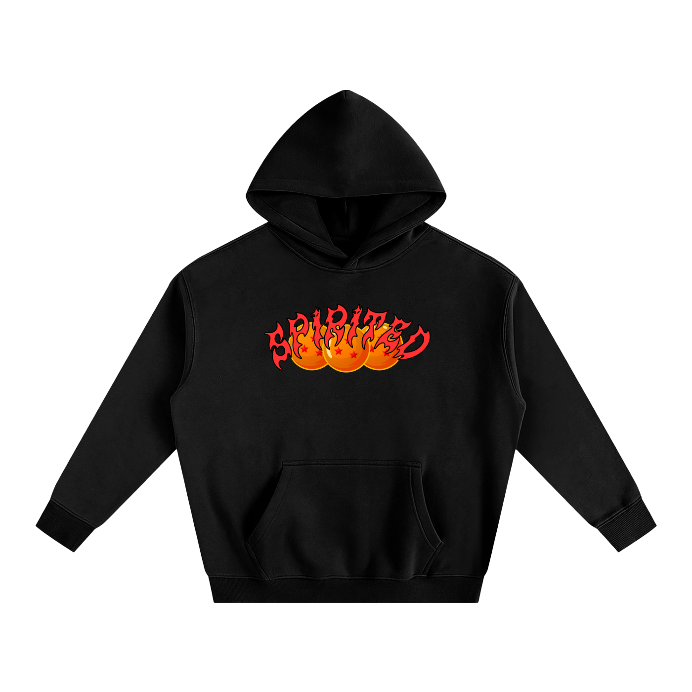 DRAGON BALL SPIRITED Oversize Fleeced Hoodie