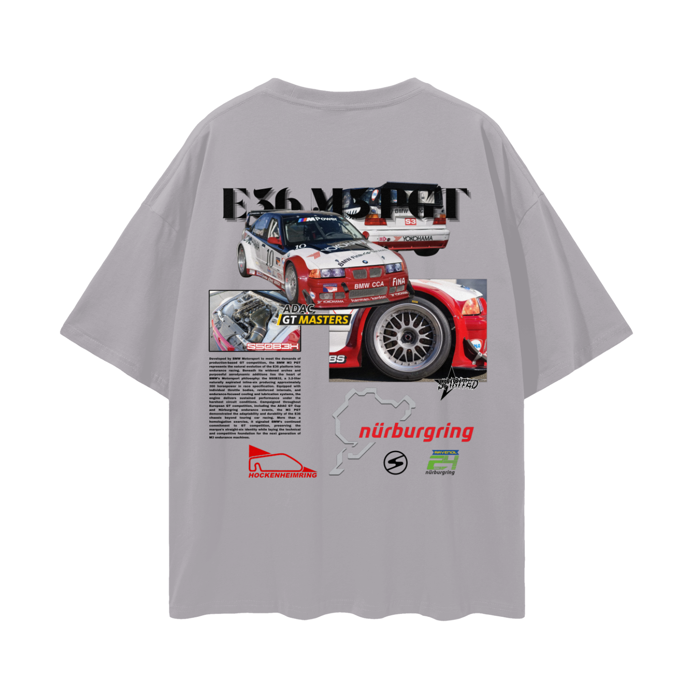 E36 M3 PGT Drop Shoulder T-Shirt