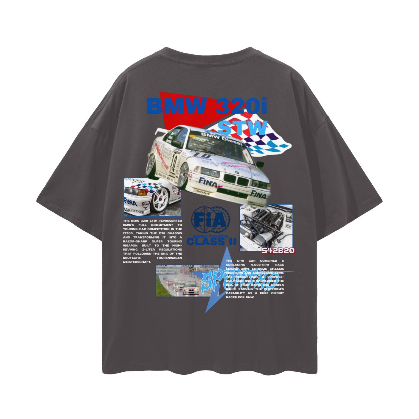 BMW 320i STW Drop Shoulder T-Shirt