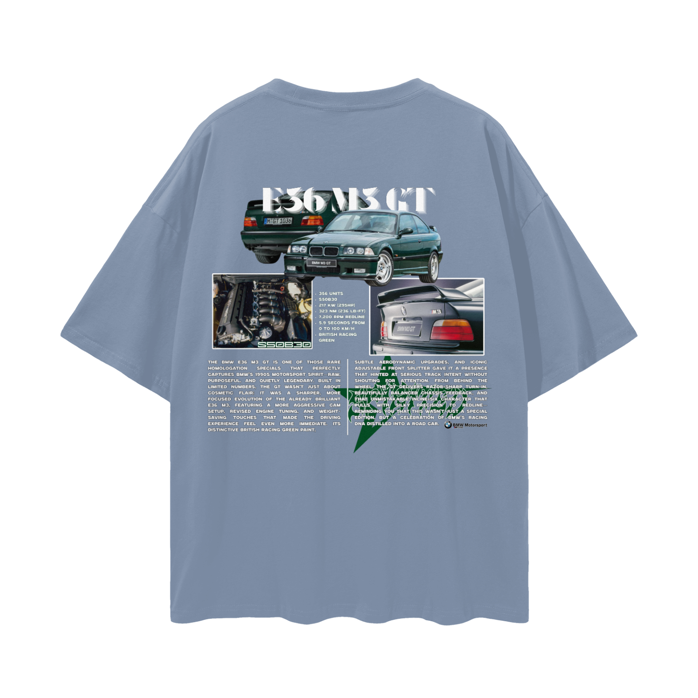 E36 M3 GT Drop Shoulder T-Shirt
