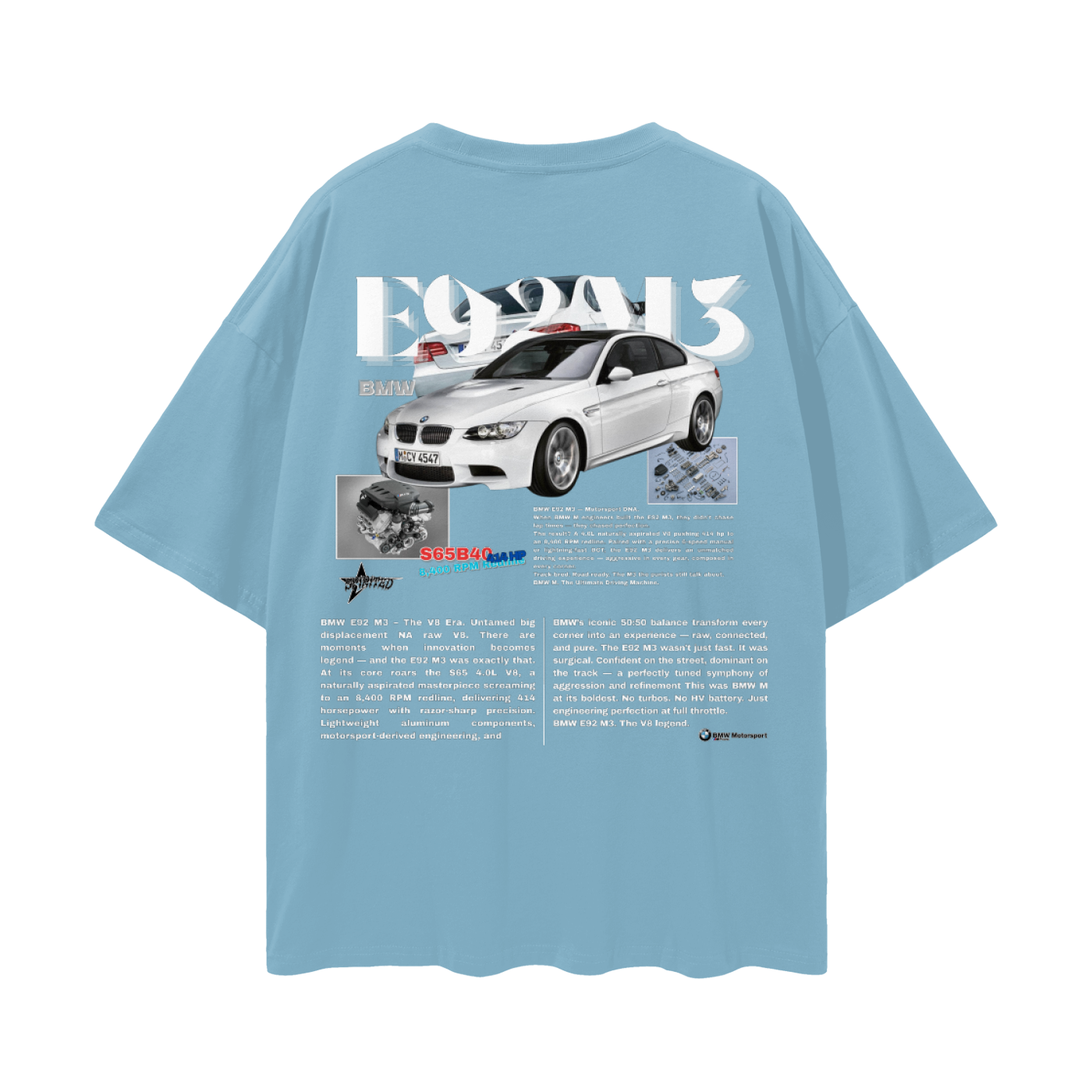 E92 M3 Drop Shoulder T-Shirt