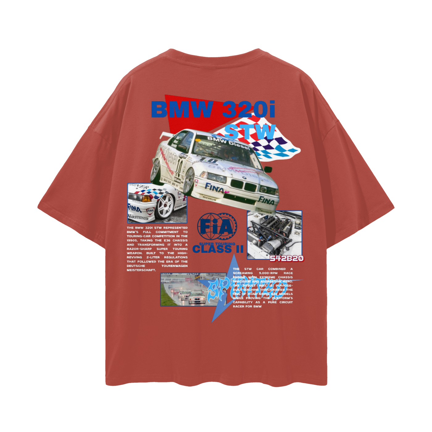 BMW 320i STW Drop Shoulder T-Shirt