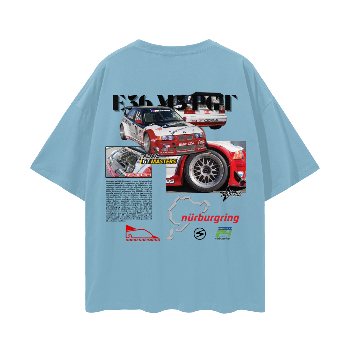 E36 M3 PGT Drop Shoulder T-Shirt