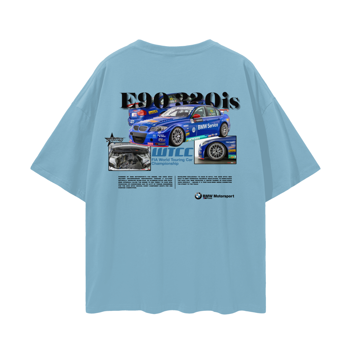 WTCC E90 320is Drop Shoulder T-Shirt