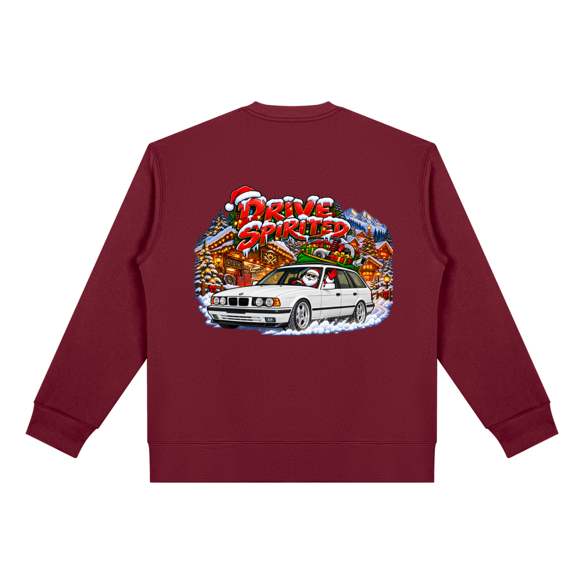 SANTA'S E34 SLEIGH Heavyweight Fleece Sweatshirt