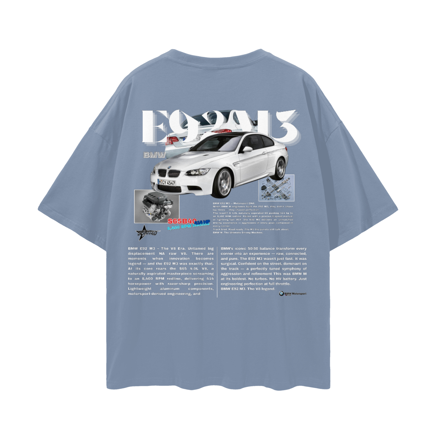 E92 M3 Drop Shoulder T-Shirt