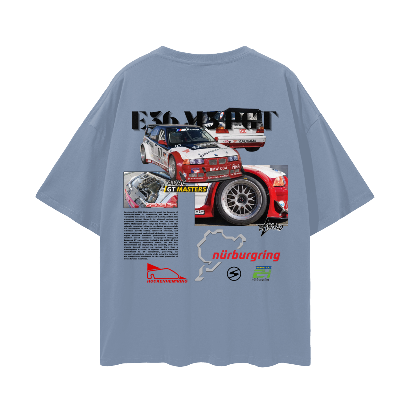 E36 M3 PGT Drop Shoulder T-Shirt