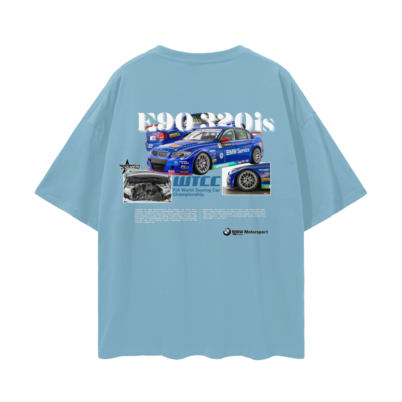WTCC E90 320is Drop Shoulder T-Shirt