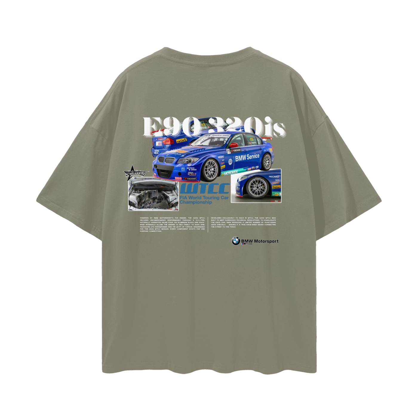 WTCC E90 320is Drop Shoulder T-Shirt
