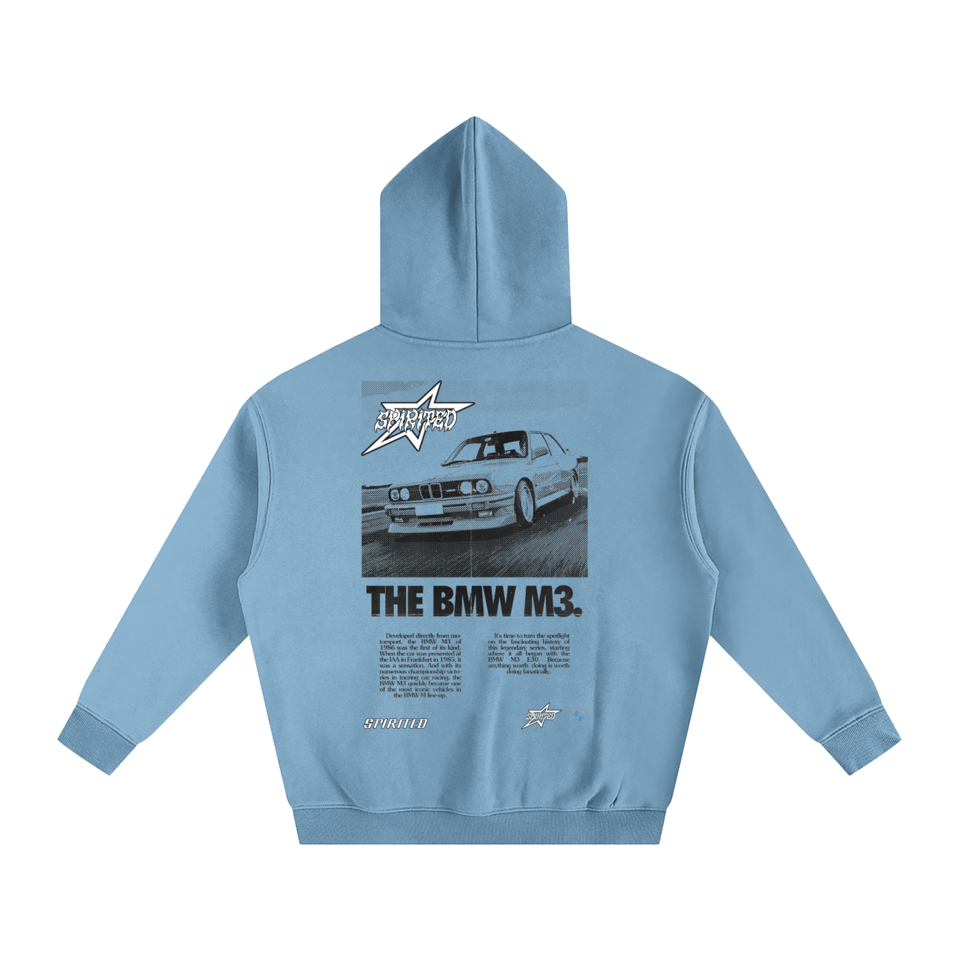 E30 M3 CLASSIC V2 Oversize Fleeced Hoodie