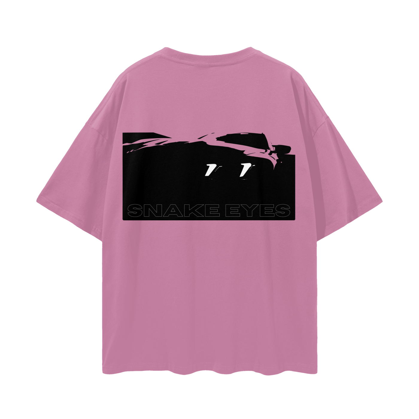 SNAKE EYES Loose Drop Shoulder T-Shirt