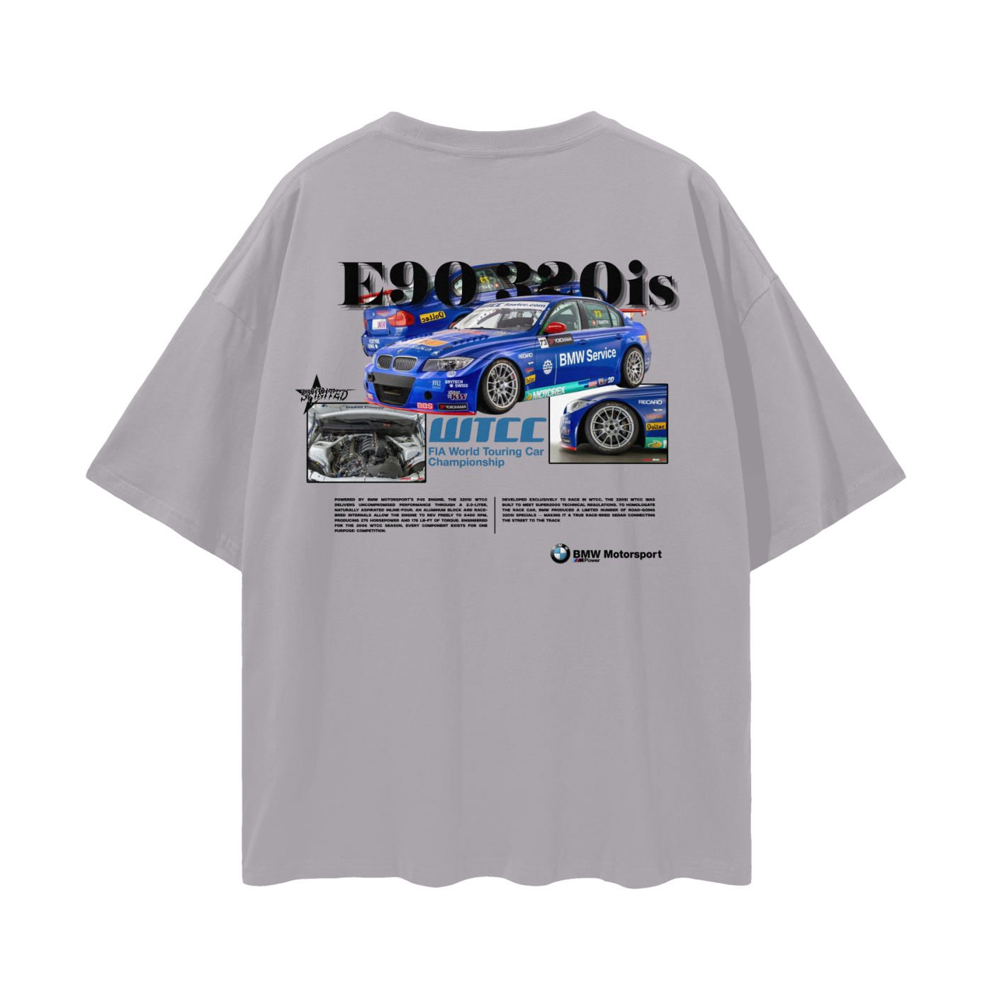 WTCC E90 320is Drop Shoulder T-Shirt