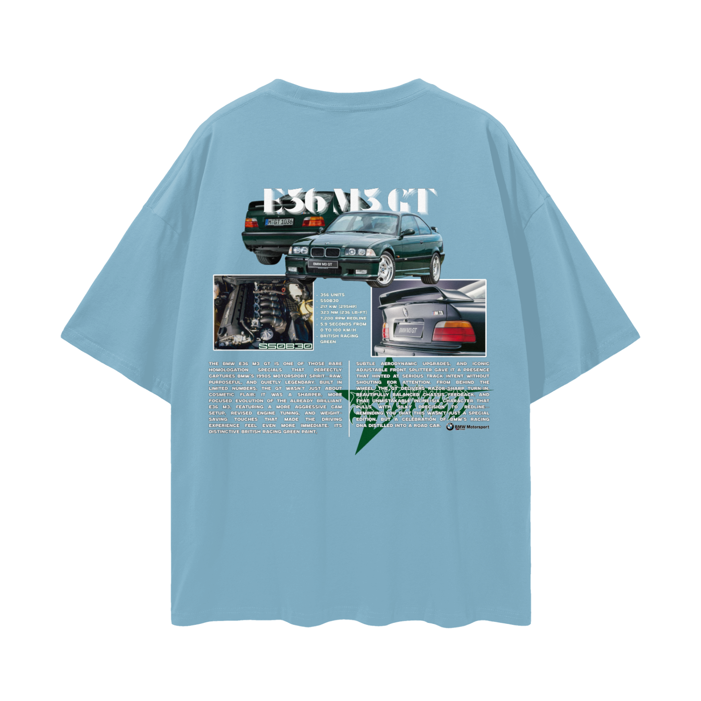 E36 M3 GT Drop Shoulder T-Shirt