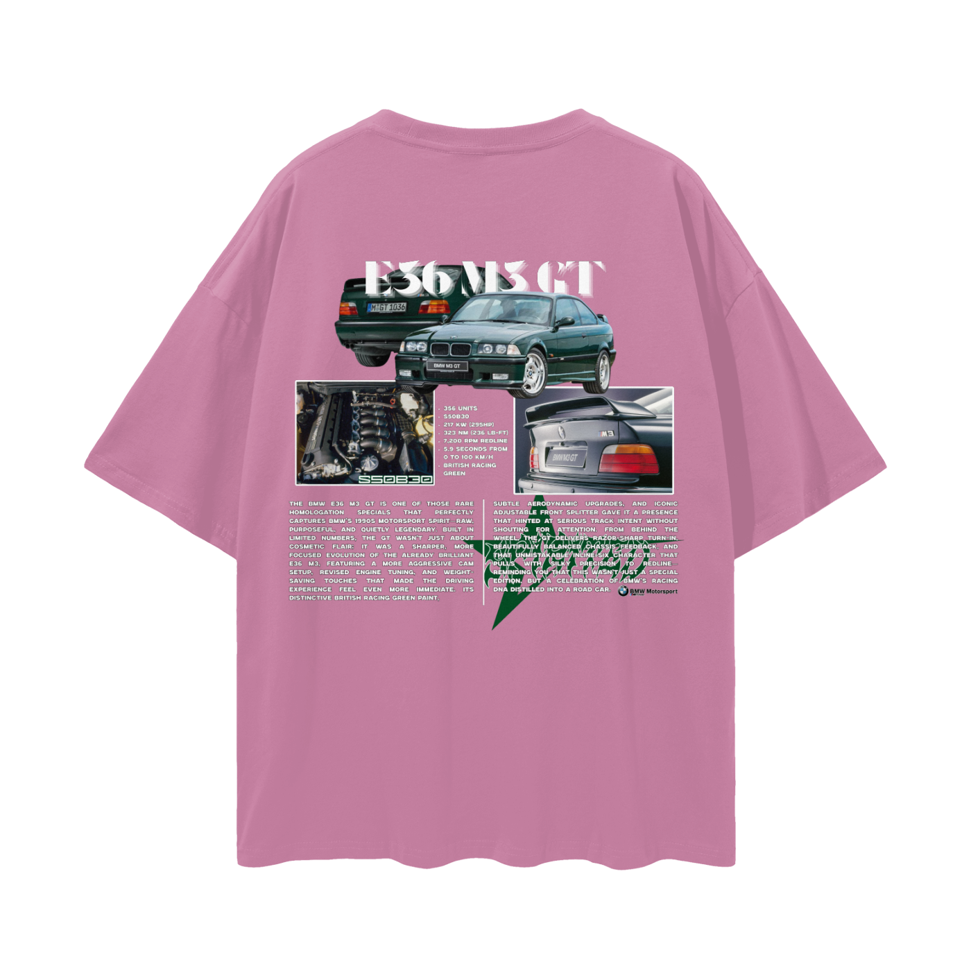 E36 M3 GT Drop Shoulder T-Shirt
