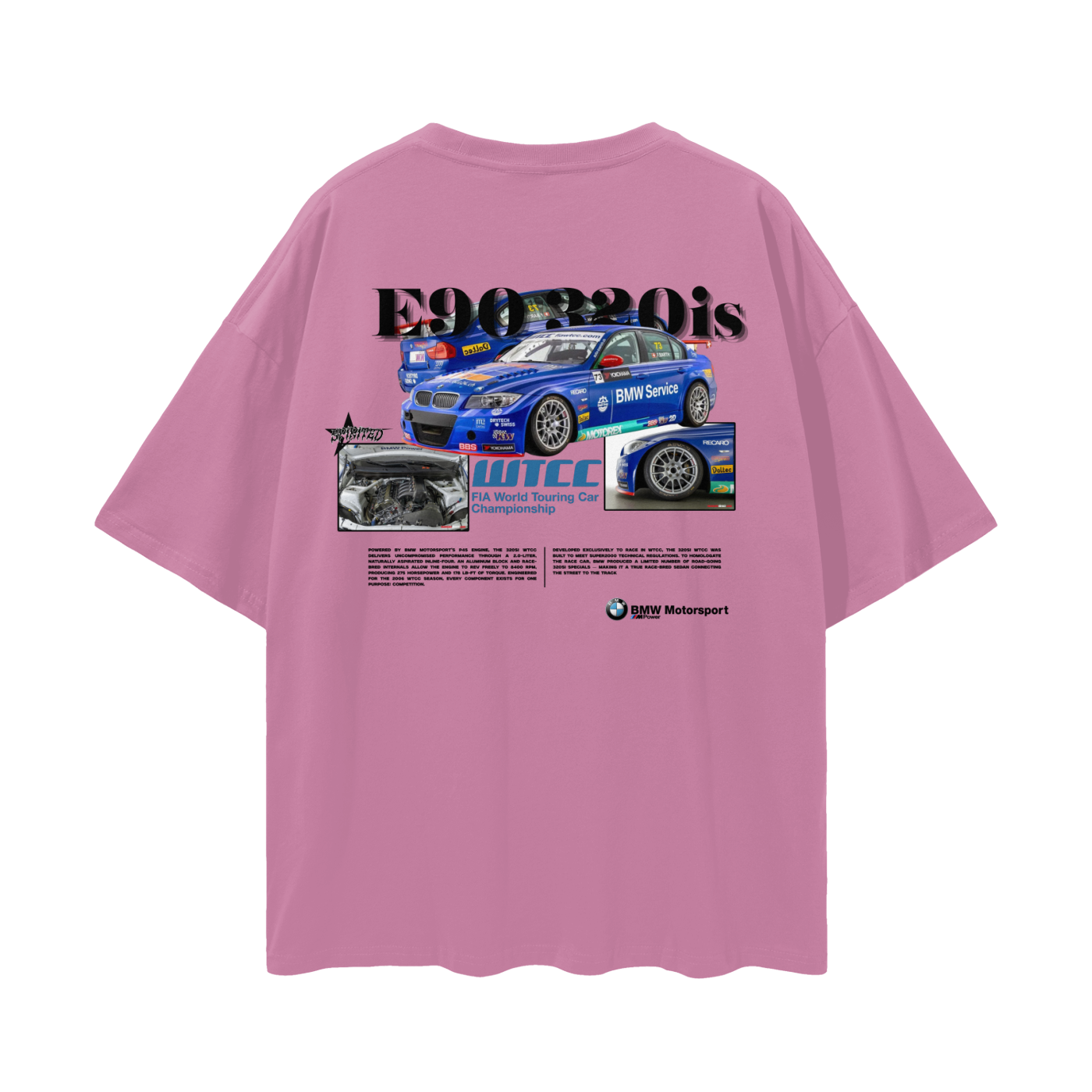 WTCC E90 320is Drop Shoulder T-Shirt