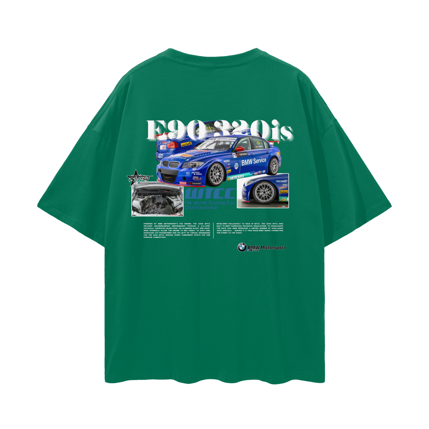 WTCC E90 320is Drop Shoulder T-Shirt