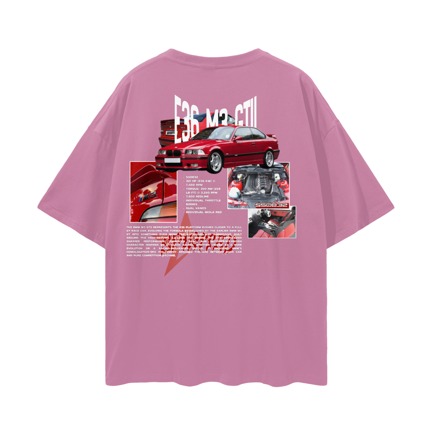 E36 M3 GTII Drop Shoulder T-Shirt