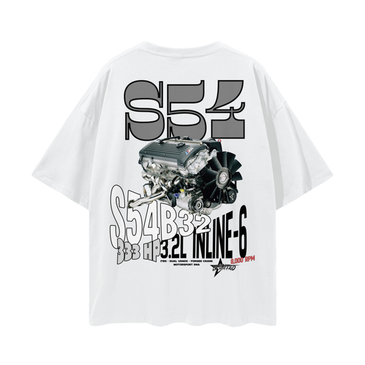 S54B32 Streetwear Loose Drop Shoulder T-Shirt
